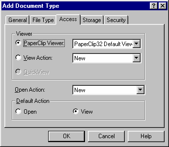Add DocType - Access